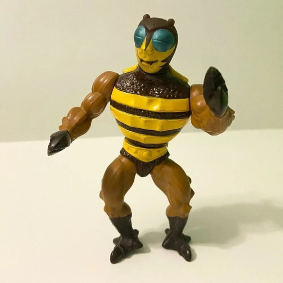 Vintage 1983 MOTU  Buzz Off Masters Of The Universe He Man Incomplete - Picture 1 of 10